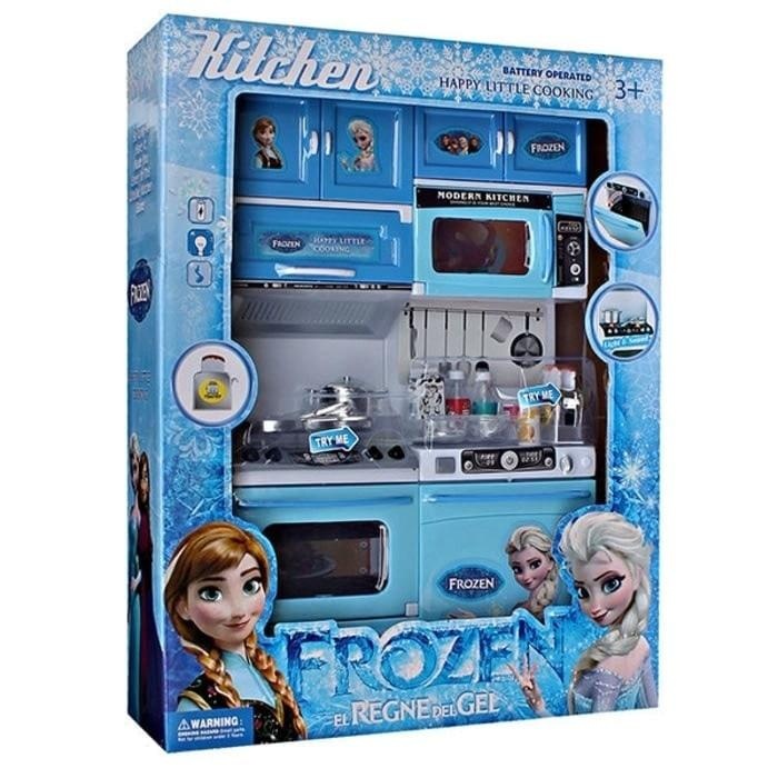 Mainan Anak / Dapur Masak Masakan Anak Perempuan Kitchen Set Frozen