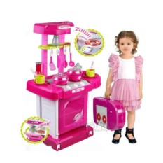 MAINAN ANAK KITCHEN SET KOPER PINK