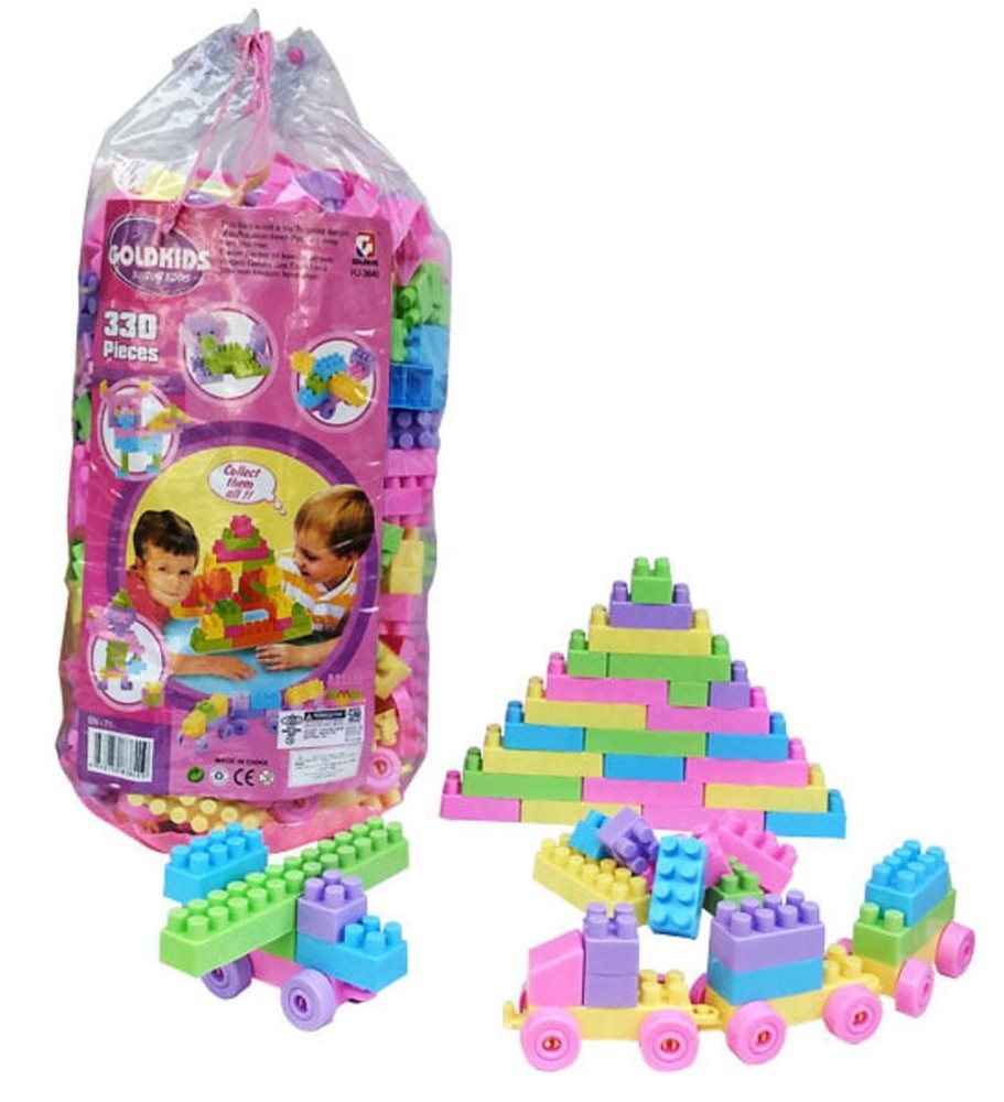 Mainan Anak Lego Balok susun isi 130 Pcs - GOLDKIDS