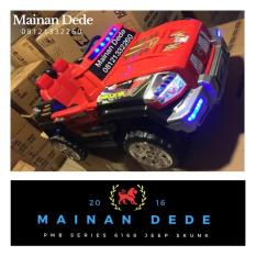 Mainan Anak Mobil Aki Jeep Skunk 2 Seater Pmb M6168 Murah - Eee963 - Original Asli