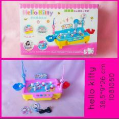 MAINAN ANAK PANCING IKAN FISHING GAME HELLO KITTY WITH USB