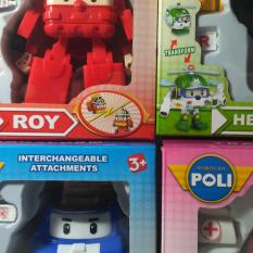 mainan anak robocar poli transforming 83168 figure 1set isi 4pcs