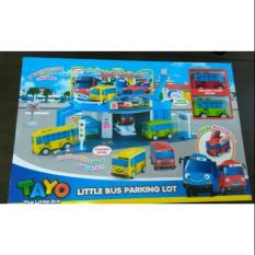 MAINAN EDUKASI ANAK MY LITTLE BUS TAYO PARKING LOT Xz 606