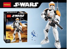Mainan Edukasi Lego Decool S-WARS 9012 Clone Commander
