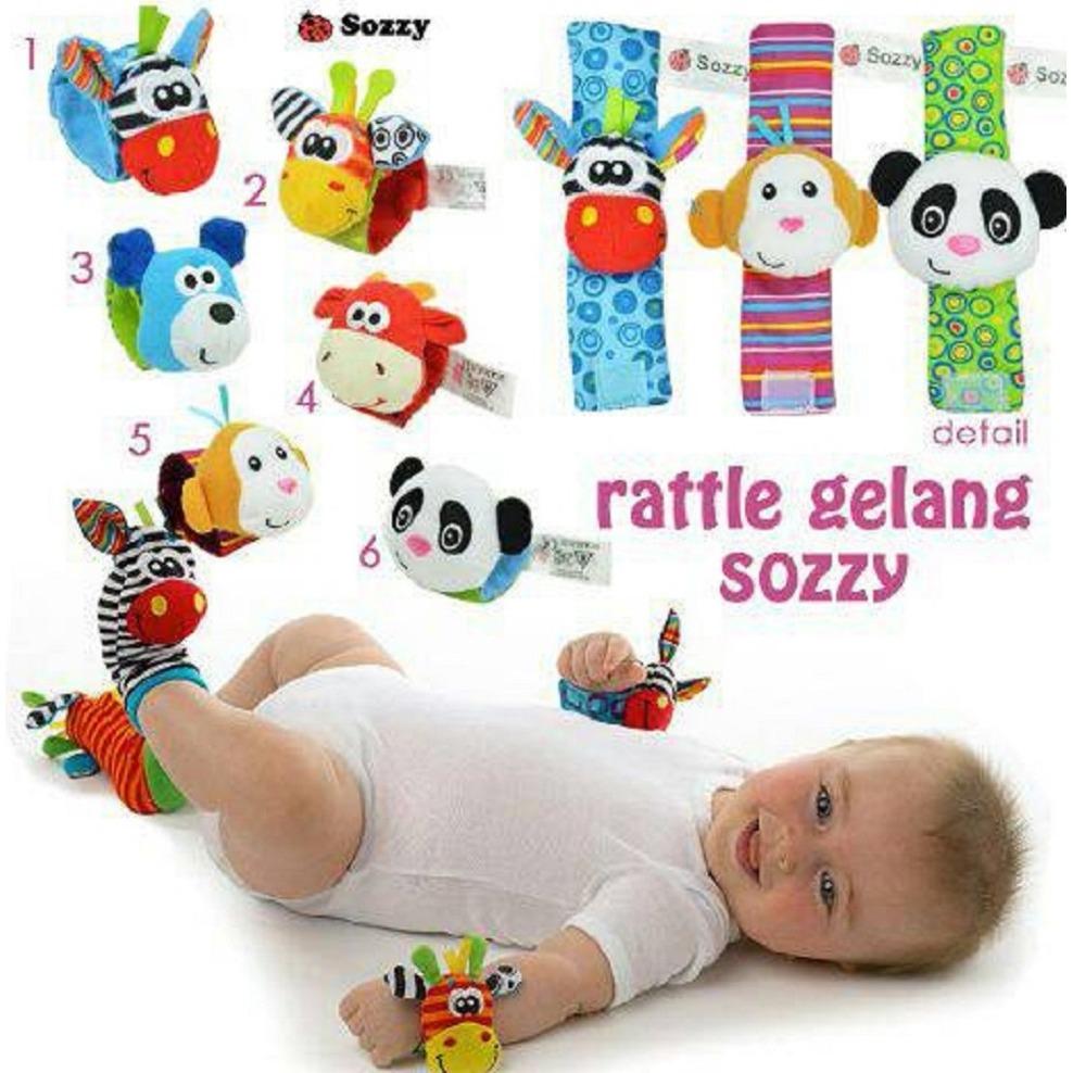 Mainan Gelang Rattle Bayi-  Mainan anak murah 