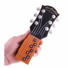 Mainan Gitar Listrik Electric Infrared Air Guitar Toy Dengan Kunci Gitar Seperti Sungguhan Real Guitar Chord Sensor Laser Inspire Music Mainan Edukasi Anak Edukatif Belajar Instrumen Musik Mudah s6102 - Brown