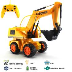 Mainan Mobil Remote Control RC Excavator Stunt Truck