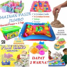 Mainan Pasir Ajaib Kinetik Model Sand Play Sand Paket Jumbo 2 kg