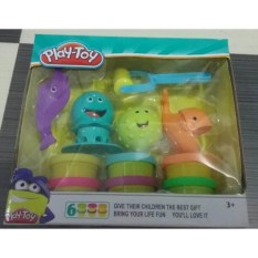 MAINAN PLAY DOUGH SET BESERTA CETAKAN