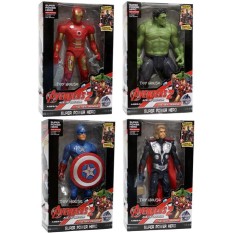 Mainan Robot Avenger 2 Thor + Ironman + Hulk + Captain America KECIL