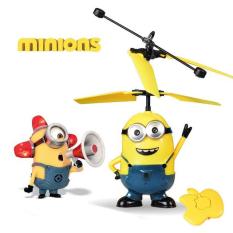 Mainan Terbang - Karakter MINIONS - Ball Flash Disco Drone
