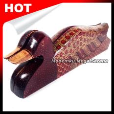 Mainan Tradisional Congklak Dakon Kayu Batik Bebek + Biji Kerang