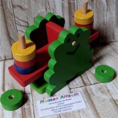 mainanalfaqih-Mainan Edukasi Anak-Mainan Timbangan Bentuk Katak