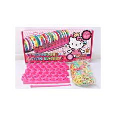 MAO Diy Colour Loom Band Hello Kitty Dus