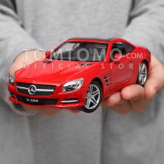 Mercedes-Benz SL Series Tomtomo Diecast Miniatur Mobil Mobilan Sport Kado Ultah Mainan Anak Cowok Laki Laki Aksesoris Interior Dashboard