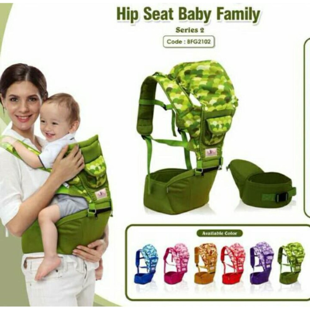 Mesh Hip Seat Baby Family Series 2 BFG2102 - Gendongan duduk kursi hipseat Baby Family BFG2102