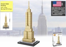 Mini Blok Arsitektur Blok Blok Bangunan Kecil City Diy Batu Bata Kreatif Mainan Rumah Model Toy Tower Farnsworth House- INTL