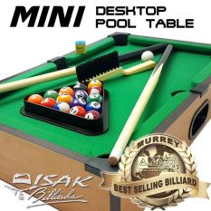 Mini Desktop Billiard Pool Table - Mainan Hadiah Anak Meja Biliar Mini - Je4mjq