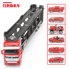 Miniatur Traktor Mobil Proyek Besar Truk Model Truk Pengangkut