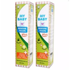 Minyak Telon My Baby Natural Plus - 2 Pcs - 150 ml - Bayi Sehat Mama Senang