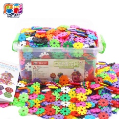 Mocai, kepingan salju, blok, mainan, perakitan, puzzle, Suit, Anak-anak,, tahun, old,, bayi, taman kanak-kanak, mainan-Internasional