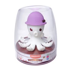 Mombella Octopus Teether Toy Doo Mainan Gigitan Bayi - Lilac