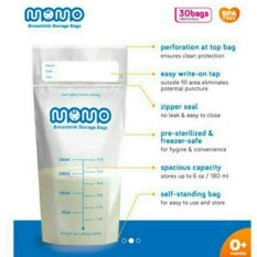 MOMO Breastmilk Storage Bags Kantong ASI MOMO Plastik Asi Kantung Asi Asip Natur