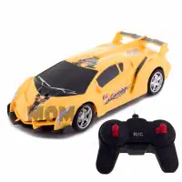 MOMO Toys Racing Car RC Noble Car Kuning BO - Mainan Mobil Remote Control