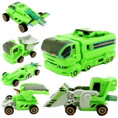 Moreno Mainan Edukasi Robot Tenaga Surya Mobil Truk - 7in1 Transforming Car Truck Solar Robot