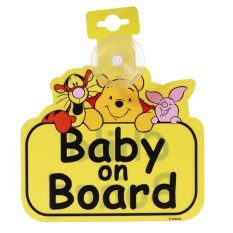 Mothercare Winnie The Pooh Baby On Board Sign