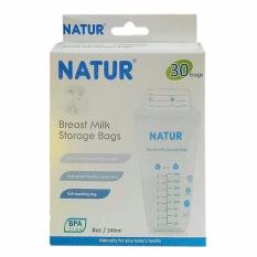 Natur Plastik ASI 240 ml - 2 pak - Kantong asi - asip - kantung asi -