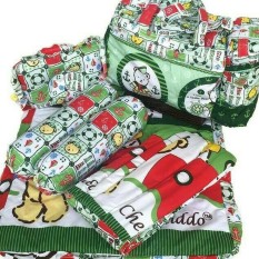 Neca Alas Tidur Bantal Guling Tas Gendongan Bayi Set 4 in 1 Chekiddo Sailor series