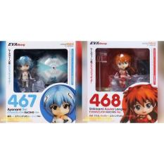 Nendoroid Sepasang Asuka & Ayanami Rei Racing Ver Kw Super! Jual Rugi! - 7C6377 - Original Asli
