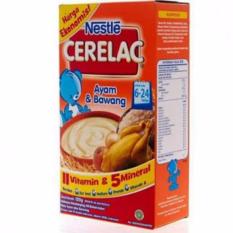 Nestle Cerelac Usia 6-24 Bulan 11 Vitamin & 5 Mineral - Ayam & Bawang - 120gr