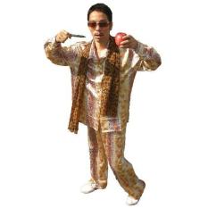 NEW HOT! PPAP MV Talas Jepang Piko-kinerja Syal Macan Tutul Rak Celana Kostum Dewasa Kostum Cosplay Penuh Pakaian Etnis- Internasional