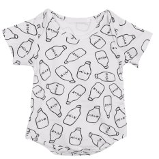 Jabang Susu Baju Bayi Baju Monyet Terusan Bahan Kimia dari Katun