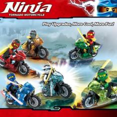 NINJAGO TORNADO MOTORCYCLE - DECOOL 10029-10034 - XADRXW