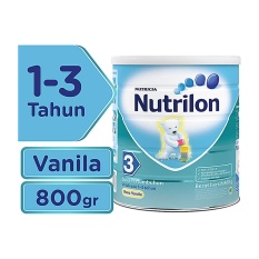 Nutrilon 3 Susu Pertumbuhan Vanila - 800gr