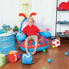 OBRAL MURAH Sofa Angin Anak Lebah / Bee Blue Red Chair Bestway 75061