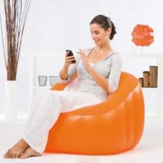 OBRAL MURAH Sofa Angin Bestway Comfi Cube - Orange 75046