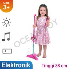 Ocean Toy Standing Microphone Hello Kitty Mainan Musikal Anak - Pink