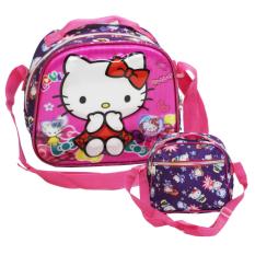 Onlan Tas Selempang Anak Perempuan Motif 5D Timbul Unik - Pink