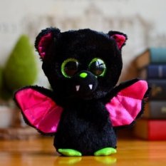 Asli Koleksi TY Beanie Boos Kids Plush Mainan IGOR Bat Mata Hijau Besar Hadiah Natal Kawaii Cute Soft Stuffed Animals Boneka-Intl