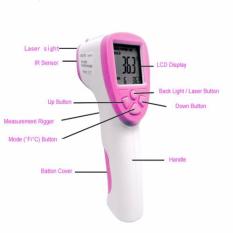 Ovila Termometer Bayi Digital Thermometer Baby Infrared - Pink