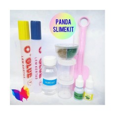 Paket Slime Kit-Murah Clear Slime Kit-Glitter Slime Kit