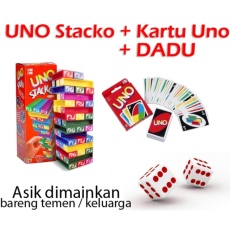 Paket Uno Stacko + Kartu Uno