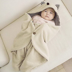 PALIGHT Selimut Bayi Lucu Bahan Hangat Lembut Model Amplop