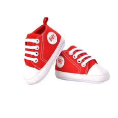 PALIGHT Bayi Baru Lahir Lembut Sole Sepatu Bayi Sneaker Berenda-Intl