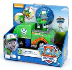 Paw Patrol Basic Vehicle With Pup - Rocky