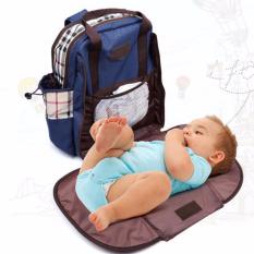 perlengkapan baju bayi tas bayi import tas pergi bayi tas untuk balita lazada tas bayi tas tas baby tas perlengkapan bayi yang bagus tas anak balita tas pakaian anak Tas Bayi Blue Diaper Bag Water Proof